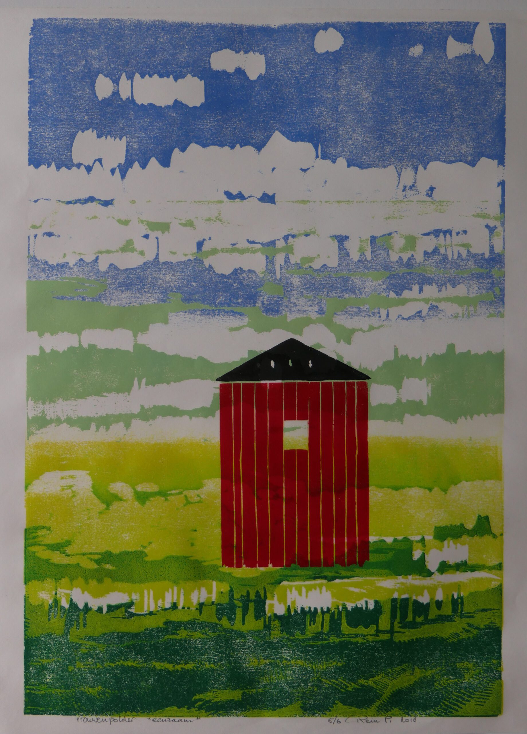 Vrouwenpolder eenzaam