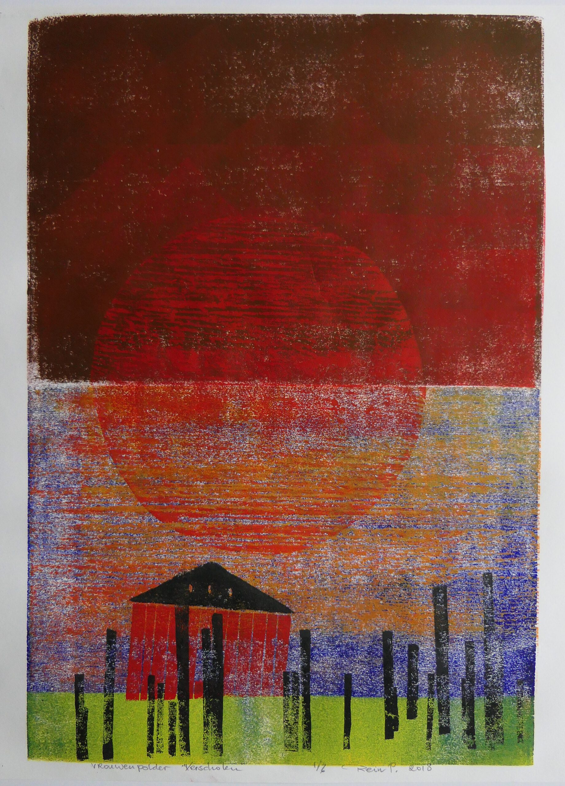 Vrouwenpolder verscholen